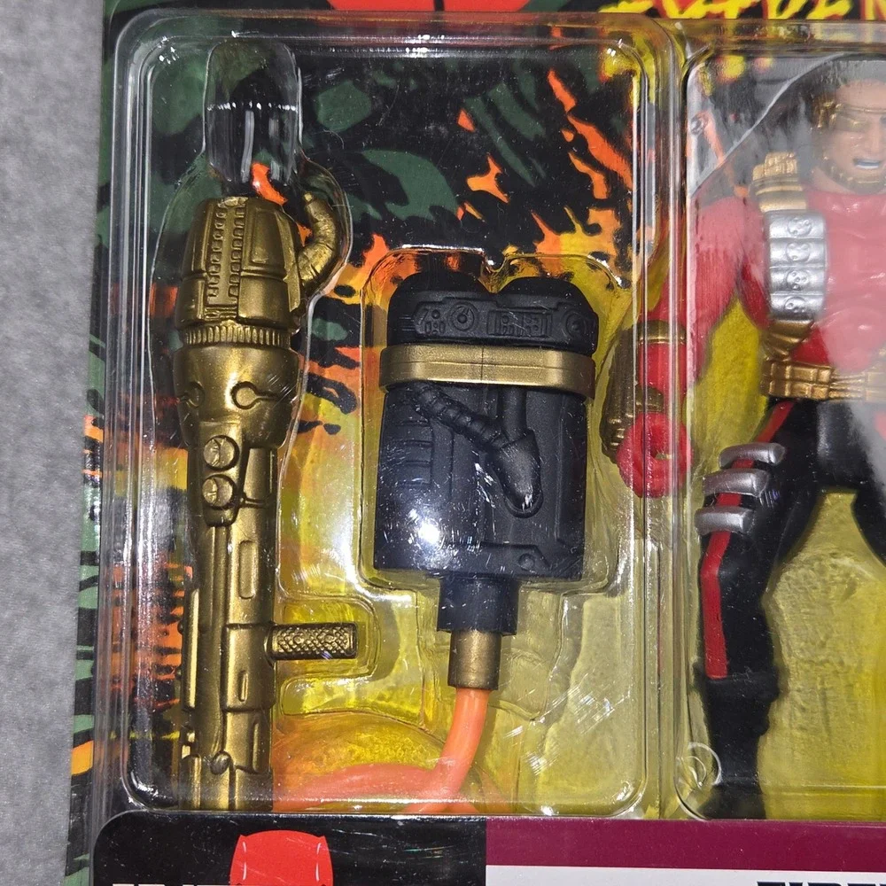 GI Joe Extreme Inferno Action Figure Kenner 1995 Firebolt Flamethrower NIB